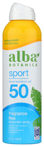 SUNSCREEN ALBA SPORT SPRAY 50  '724742003784
