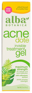 ACNE GEL ALBA .5OZ ACNE DOTE   '724742007645