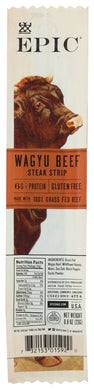 WAGYU BEEF STEAK STRIP EPIC STRIP-STEAK-WAGYU BEEF, 0.8 OZ. '732153015920