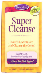 SUPER CLEANSE NATURES SECRET 100TAB   '732391500837