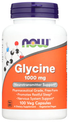 GLYCINE 1000 MG NOW 100 VC   '733739001078