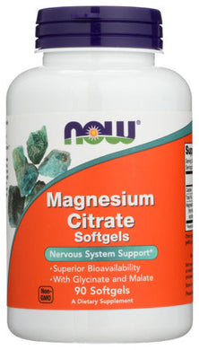 MAGNESIUM CITRATE NOW FOODS   '733739012975