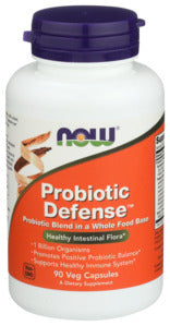 PROBIOTIC DEFENSE NOW FOODS 90 CAP   '733739029188