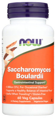 SACCHAROMYCES BOULARDII NOW 60VCAP   '733739029348