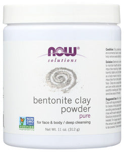 BENTONITE CLAY POWDER NOW 11 OZ   '733739030535