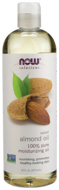 ALMOND OIL NOW FOODS 16 OZ   '733739076618