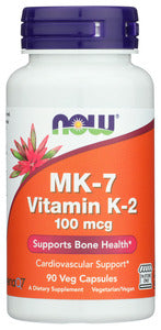 VITAMIN K NOW MK7 K2 100 MCG   '733739709929