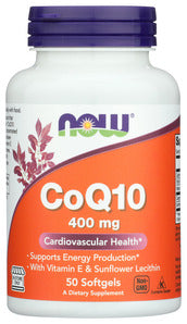 COQ10 NOW FOODS 400 MG   '733739731982