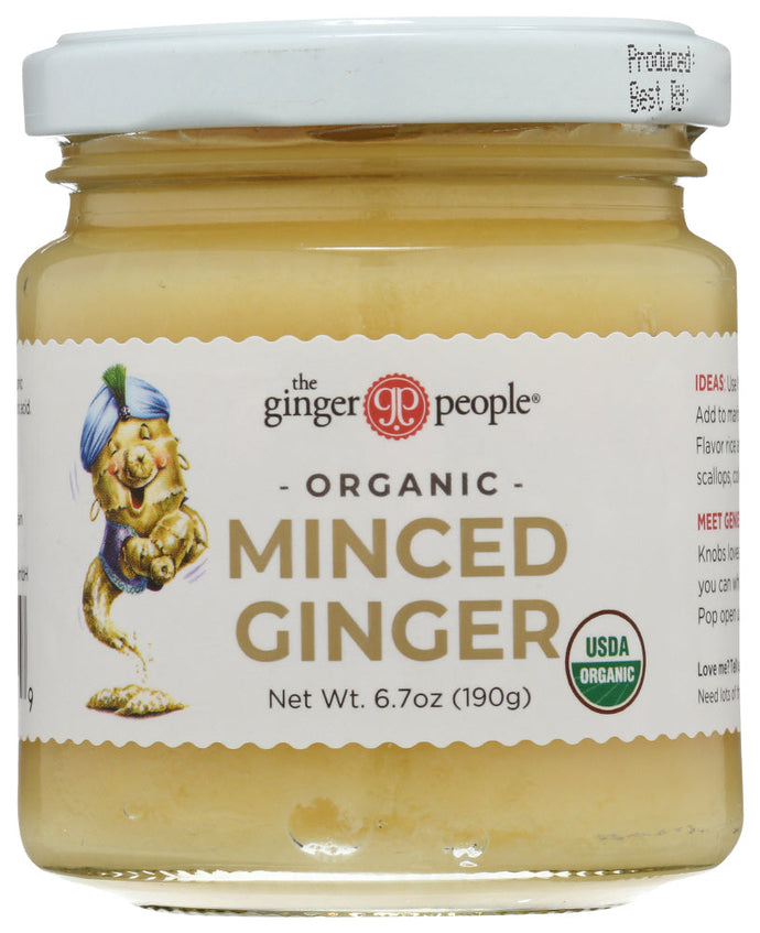 GINGER PEOPLE MINCED GINGER   6.7 OZ  '734027904019