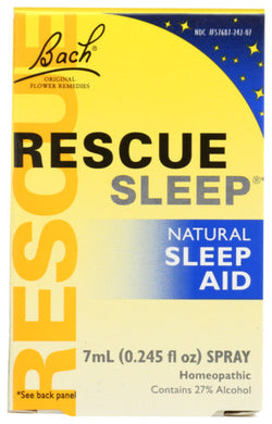 RESCUE SLEEP BACH 7ML BACH FLOWER  741273014089