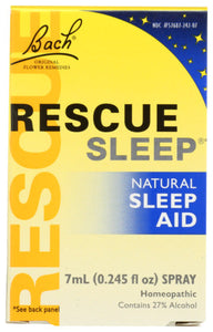 RESCUE SLEEP BACH 7ML BACH FLOWER  741273014089