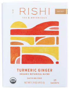 TEA RISHI TURMERIC GINGER    '741391973817    '741391973817