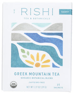 TEA RISHI GREEK MT 15ct OG CF   '741391980464