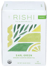 TEA RISHI EARL GREY GREEN  '741391980808