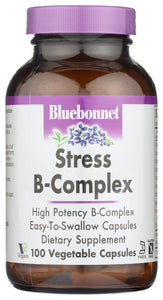 B-COMPLEX BLUEBONNET  STRESS  100VCAP 743715004245