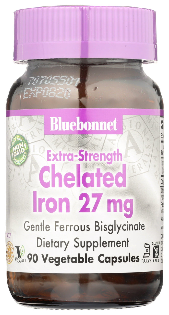ALBION EXTRA-STRENGTH CHELATED IRON 27 MG  '743715006706