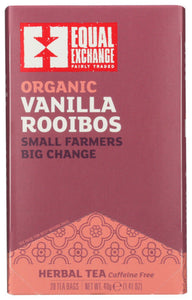 TEA EE ORG VAN ROOIBOS    '745998500124