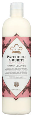NUBIAN HERITAGE PATCHOULI+BURITI BODY LOTION TONING UPLIFT 12 P 13 FOZ NUBIAN HERITAGE NHO PATCHOULI LOTION, PATCHOULI & BURITI, 13 FL. OZ. '764302122210