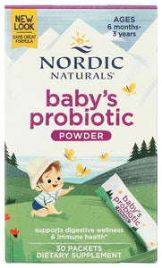 BABY PROBIOTIC NORDIC NATURALS POWD    '768990016752