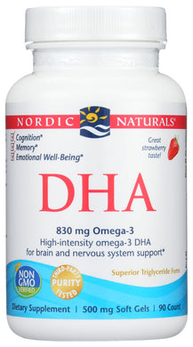 DHA NORDIC NATURALS 90SG 768990017438