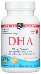 DHA NORDIC NATURALS 90SG 768990017438