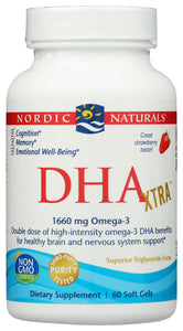 DHA XTRA NORDIC NATURALS 60SG 768990017452