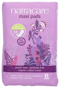 PADS NATRACARE 4CT REGULAR   14CT  '782126003027