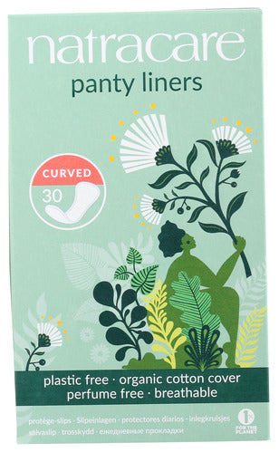 PANTY LINERS NATRACARE CURVED 0   30CT  '782126003065