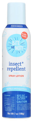 BITE ME NOT! INSECT REPELLENT SPRAY LOTION, 7-OUNCE  '786216729705