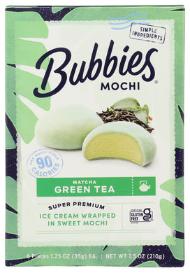 MOCHI BUBBIE'S ICE CREAM GREEN TEA   '787325200239