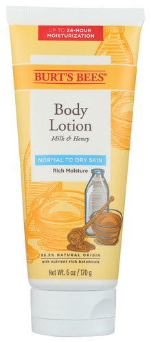BURT'S BEES BODY LOTION MILK & HONEY 18/6OZ BURT'S BEES NORMAL TO DRY SKIN BODY LOTION, 6 OZ. '792850006621