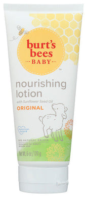 BURT'S BEES BABY NOURISHING LOTION ORIGINAL 18/6OZ BURT'S BEES BABY NOURISHING LOTION, 6 OZ.  '792850010109