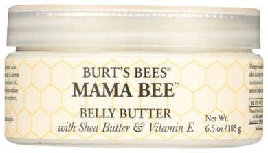 MAMA BEE BURT'S BEES MAMA BEE BELLY BUTTER WITH SHEA BUTTER & VITAMIN E, 6.5 OZ.  '792850010307