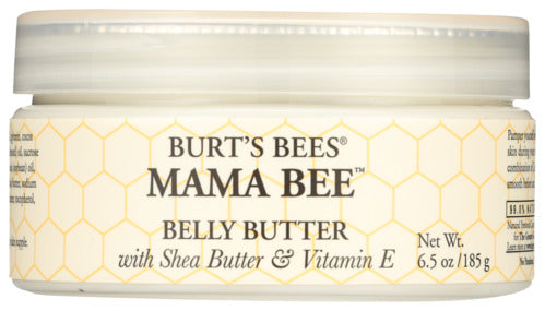 MAMA BEE BURT'S BEES MAMA BEE BELLY BUTTER WITH SHEA BUTTER & VITAMIN E, 6.5 OZ.  '792850010307