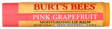 LIP BALM BURTS BEES PINK GRAPEFRUIT   '792850014503
