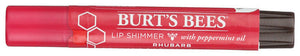 LIP SHIMMER BURTS BEES .09OZ RHUBAR   '792850373990