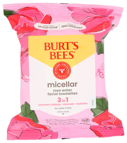 FACIAL TOWELETTES - MICELLAR ROSE WATER  '792850908369