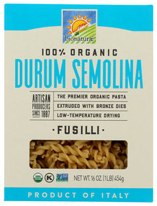 PASTA BIONAT FUSILLI OG   '799210555546