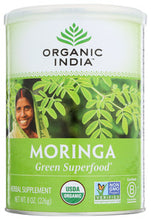 MORINGA POWDER ORGANIC INDIA 8 OZ   '801541508181