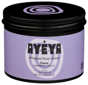 BODY BUTTER AYEYA PEACE 5OZ  '810129394030