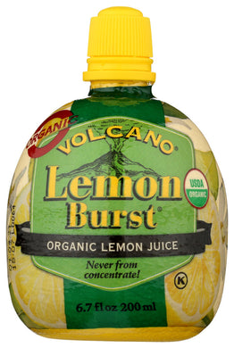 ORGANIC LEMON JUICE BURST VOLCANO   EA  '810533009995