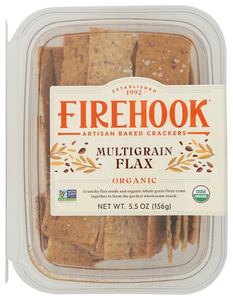 CRACKERS FIREHOOK MULTIGRAIN FLAX  '811657030391