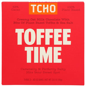 CHOC BAR TCHO TOFFEE TIME 2.5oz   '812603019781