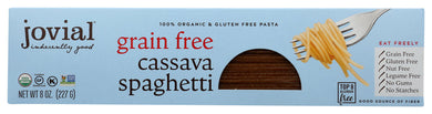 PASTA JOVIAL CASSAVA SPEGETTI 8OZ    '815421011906
