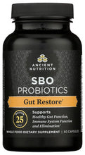 SBO PROBIOTICS GUT RESTORE AN 60CAP   '816401025425