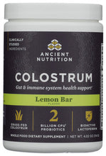COLOSTRUM AN LEMON BAR 4.02OZ   '816401028365