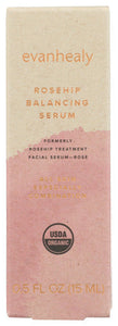 FACIAL SERUM EVAN HEALY .5OZ ROSE   '817835010339