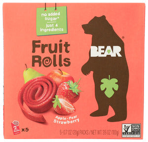 FRUIT ROLL BEAR STRAWBERRY    '817946020074