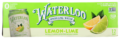 WATER WATERLOO LIME   12/12 OZ  '819215020280