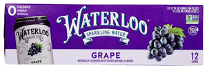 WATER WATERLOO GRAPE   12/12 OZ  '819215020464